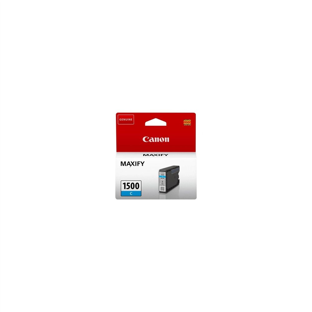 cartucho canon pgi-1500c original cian 4.5ml compatible segun especificaciones 9229b001