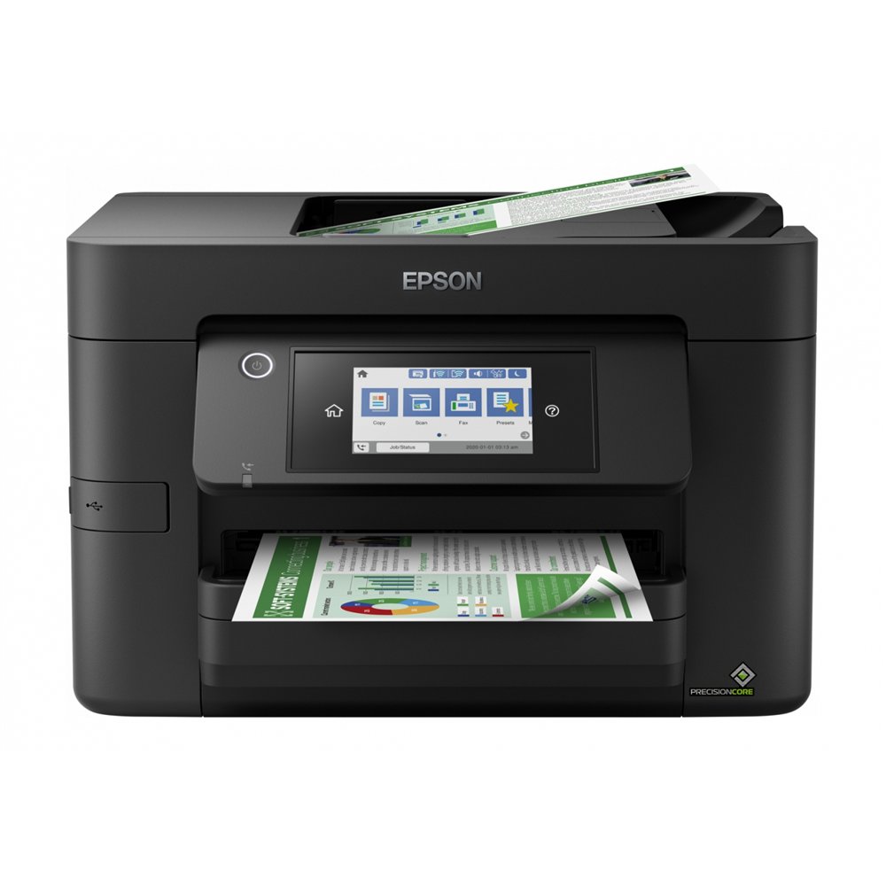 impresora epson workforce pro wf-4825dwf inyección de tinta a4 4800 x 2400 dpi 25 ppm wifi c11cj06404