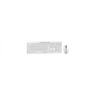 cherry stream desktop teclado rf inalámbrico qwertz alemán blanco