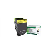 lexmark 71b20y0 cartucho de tóner 1 pieza original amarillo
