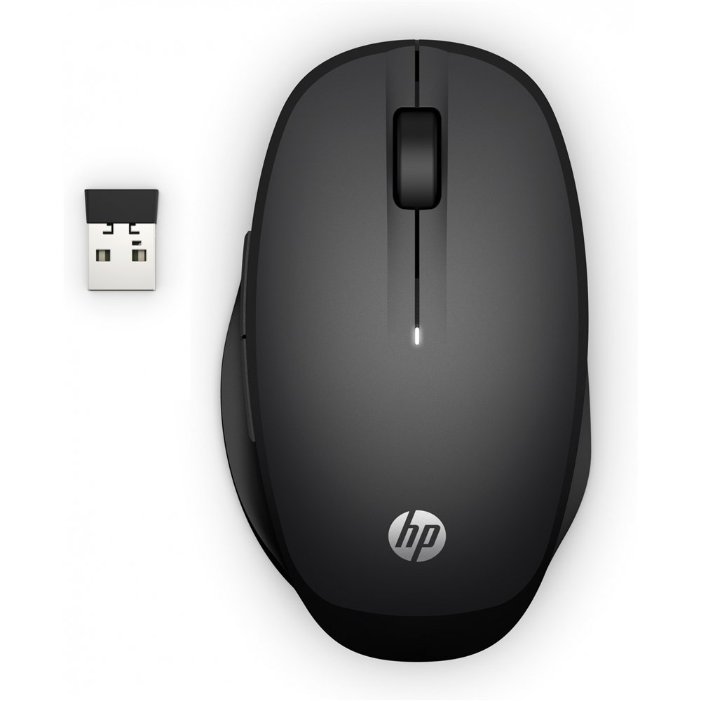 hp 300 ratón mano derecha rf inalámbrico