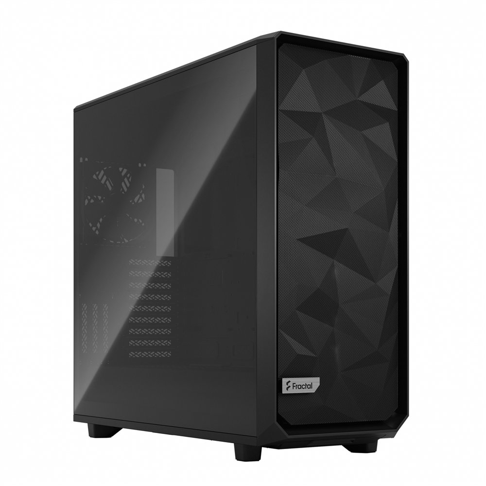 fractal design meshify 2 xl caja torre light tempered glass negro