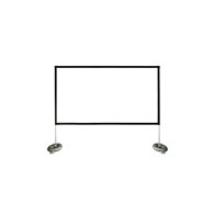 iggual pantalla de proyeccion exterior portable 120p manual negro blanco