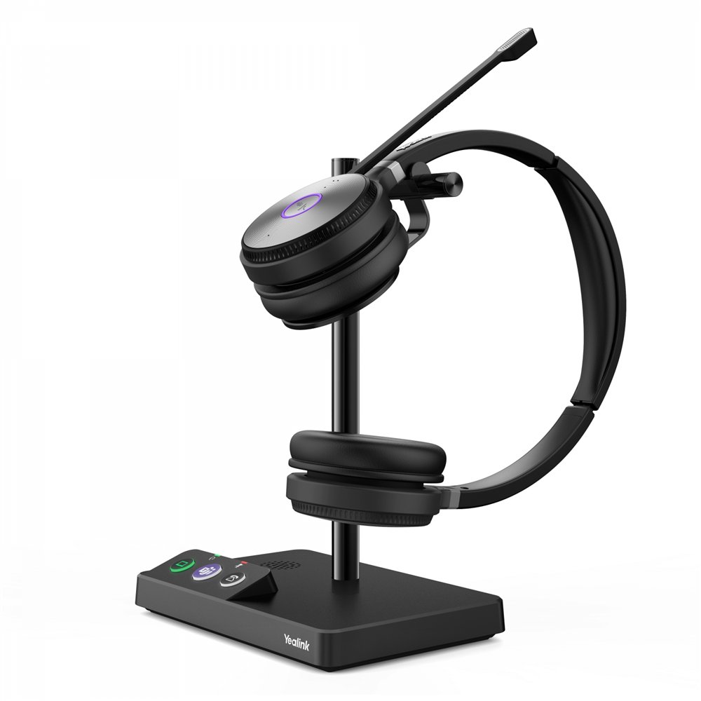 yealink wh62 dual teams auriculares sistema de audioconferencia personal negro