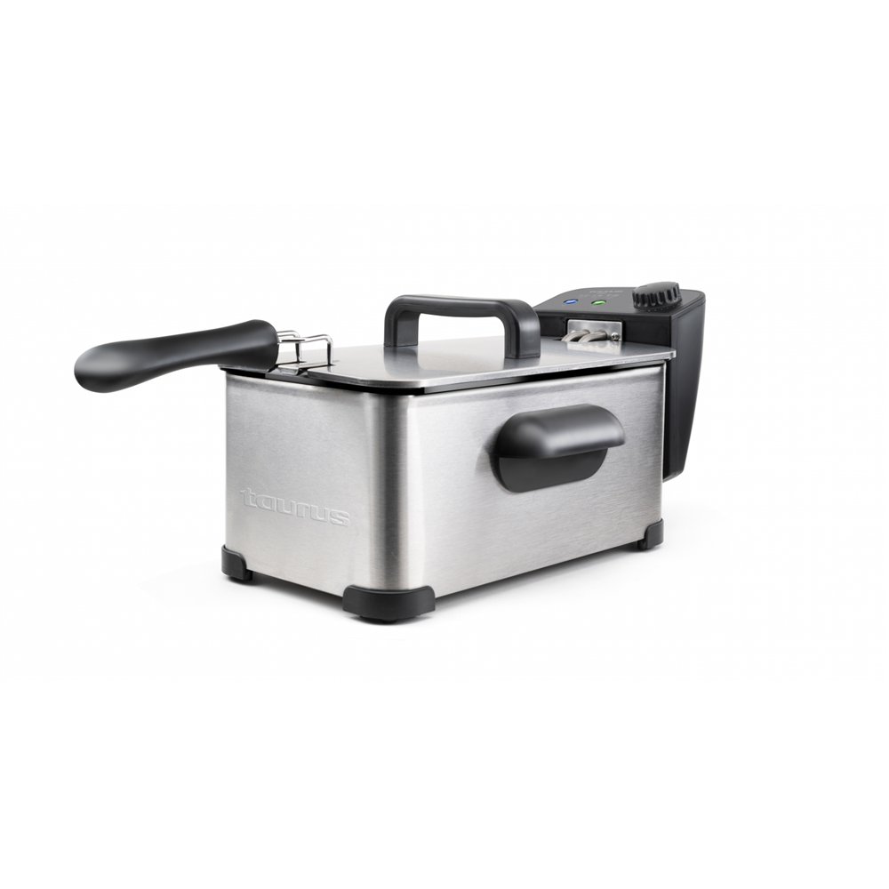 taurus fry 3 sencillo 3 l independiente 2000 w freidora acero inoxidable