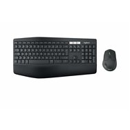 logitech mk850 performance wireless keyboard and mouse combo teclado rf wireless + bluetooth qwertz suizo negro