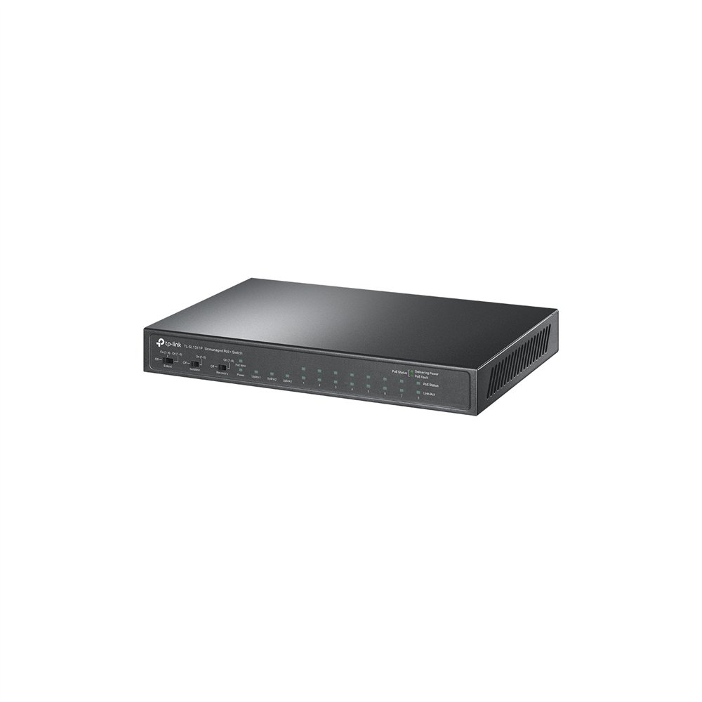 tp-link tl-sl1311p switch fast ethernet (10/100) energí­a sobre ethernet (poe) negro