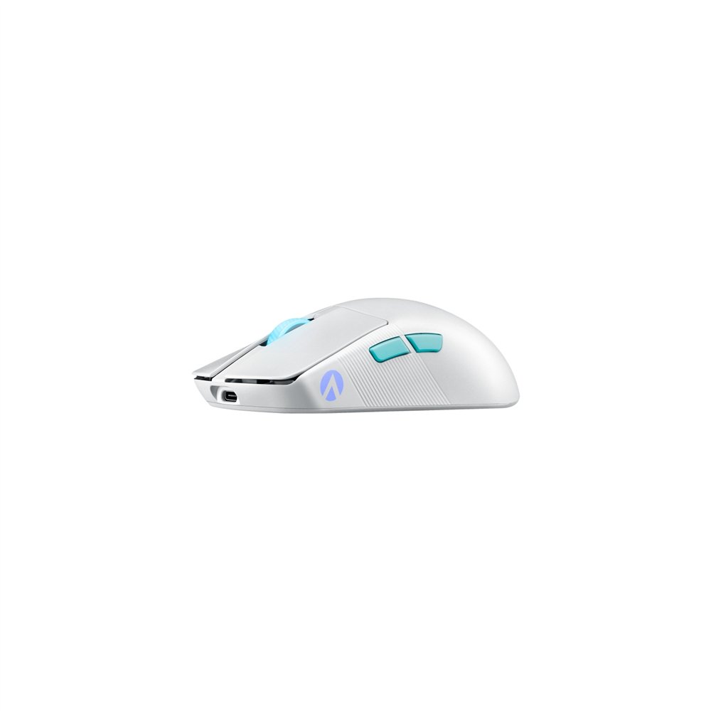 asus rog 90mp02w0-bmua10 ratón ambidextro rf wireless + bluetooth + usb type-c opto-mecánica 36000 dpi