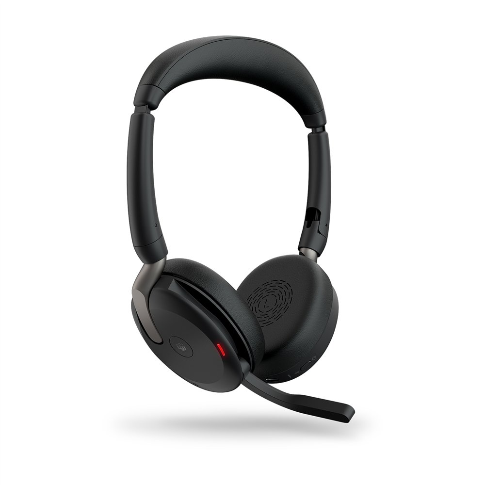 jabra evolve2 65 flex auriculares inalámbrico y alámbrico diadema oficina/centro de llamadas bluetooth negro