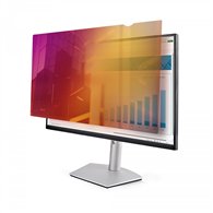 startech.com filtro de privacidad dorado de 27in para monitor de 16:9 - filtro reversible - filtro de pantalla brillante removib