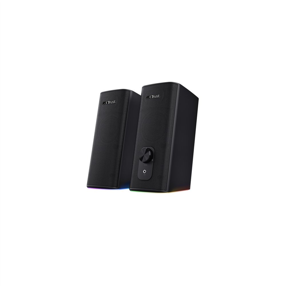 trust gxt 612 cetic altavoz negro inalámbrico y alámbrico 18 w