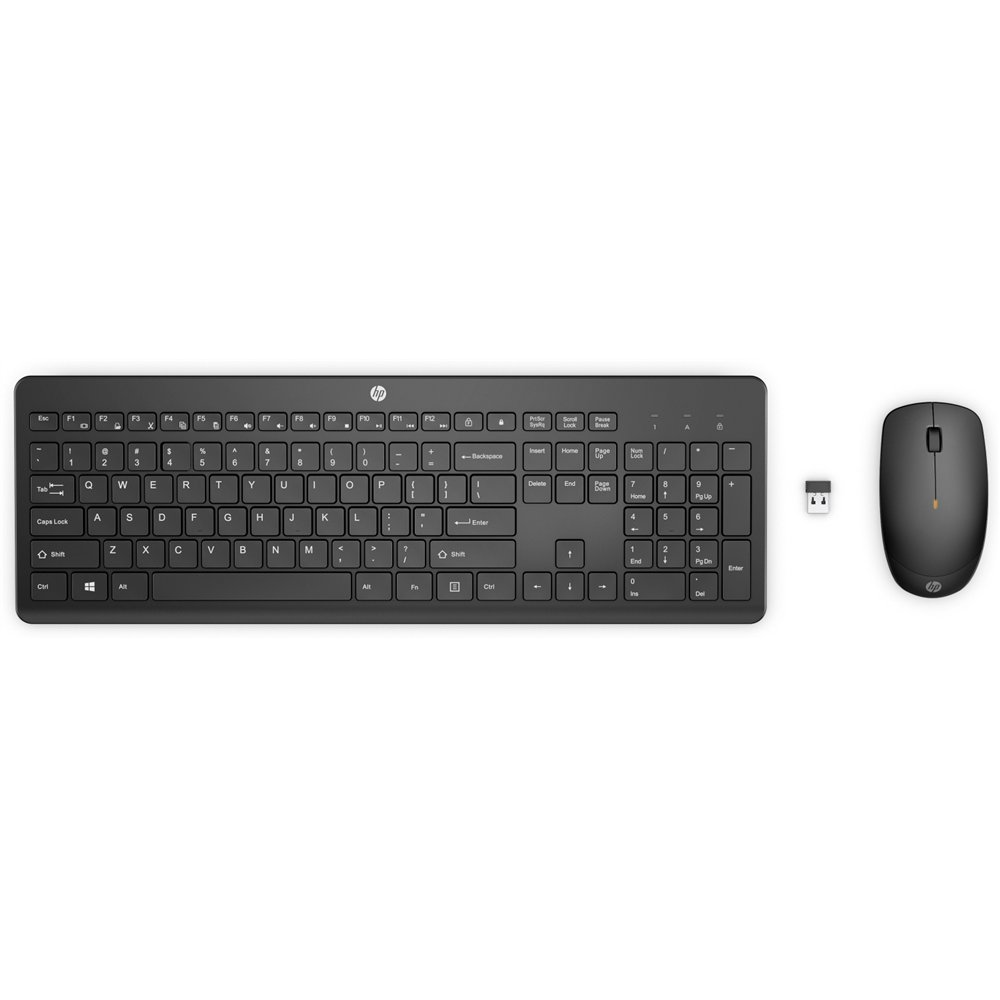 hp combo de teclado y ratón inalámbricos 235