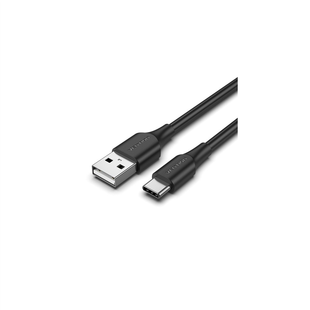 vention cable usb 2.0 3a cthbf/ usb tipo-c macho - usb macho/ 1m/ negro