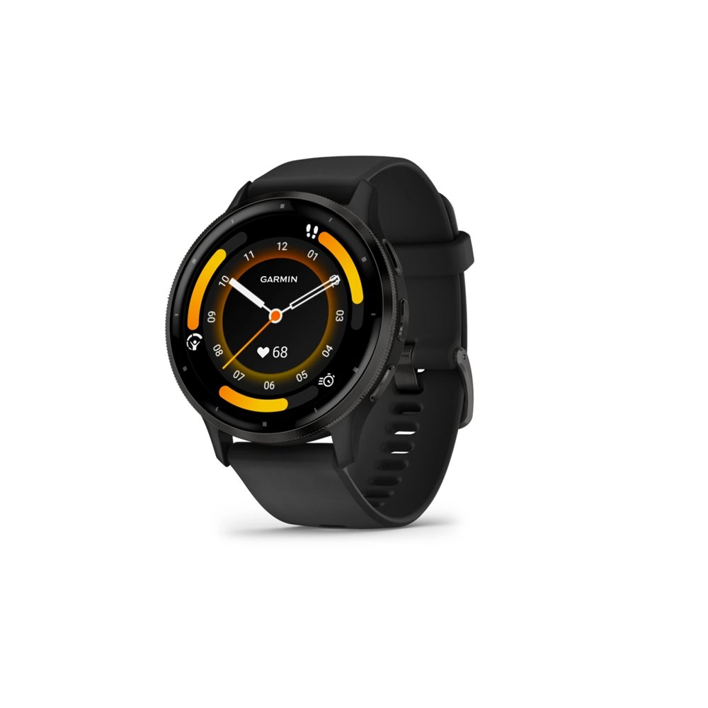 garmin venu 3 3,56 cm (1.4") amoled 45 mm digital 454 x 454 pixeles pantalla táctil negro wifi gps (satélite)