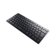 cherry kw 9200 mini teclado universal usb + rf wireless + bluetooth qwertz alemán negro