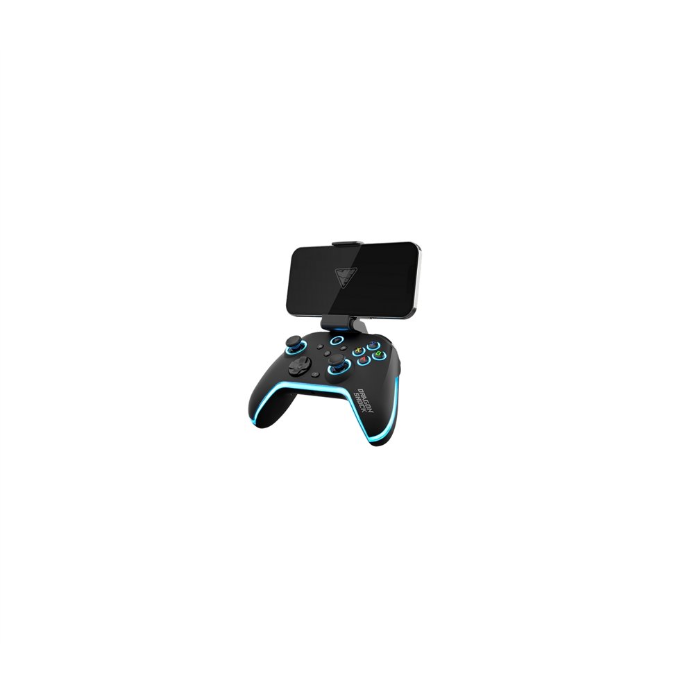 dragonshock aurora plus negro bluetooth/rf/usb gamepad analógico/digital android, pc, playstation 3, ios