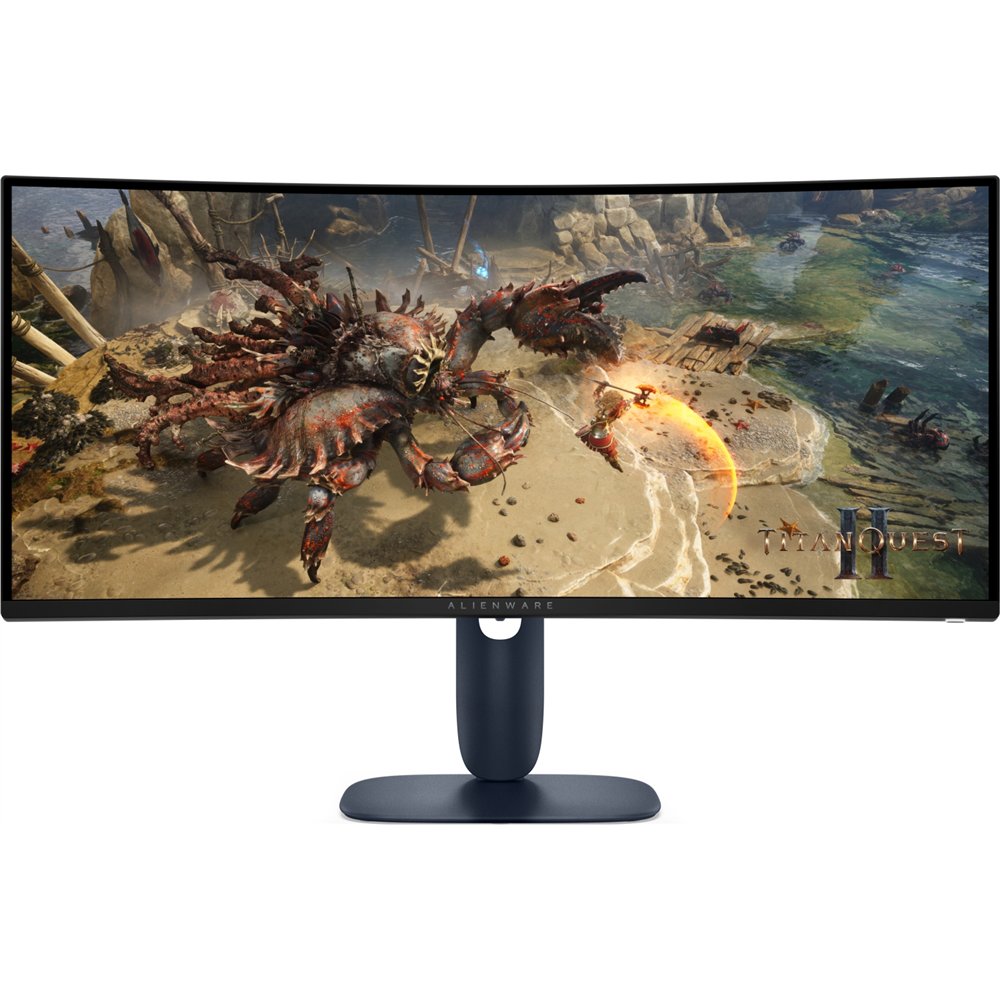 alienware aw3425dwm pantalla para pc 86,4 cm (34") 3440 x 1440 pixeles wide quad hd lcd negro, azul