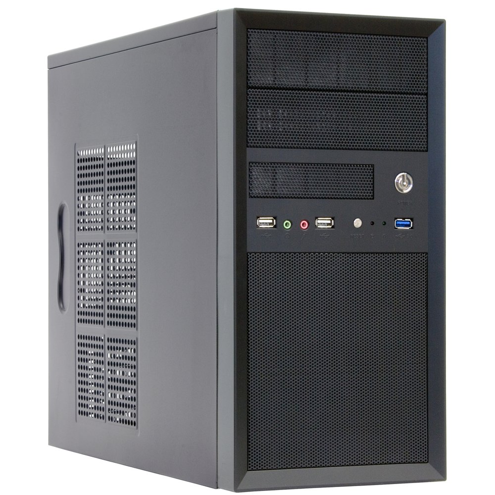 chieftec ct-01b-op carcasa de ordenador mini tower negro
