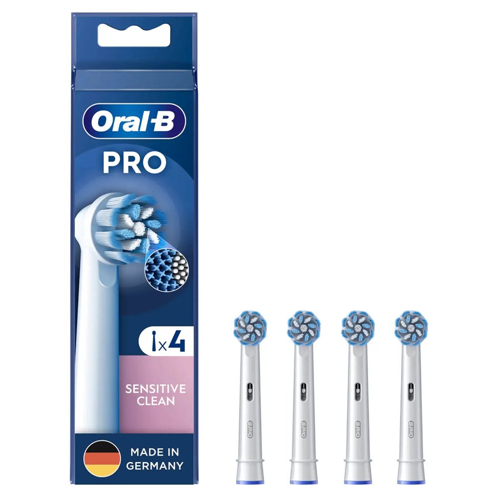 oral-b sensitive clean 4 pieza(s) blanco