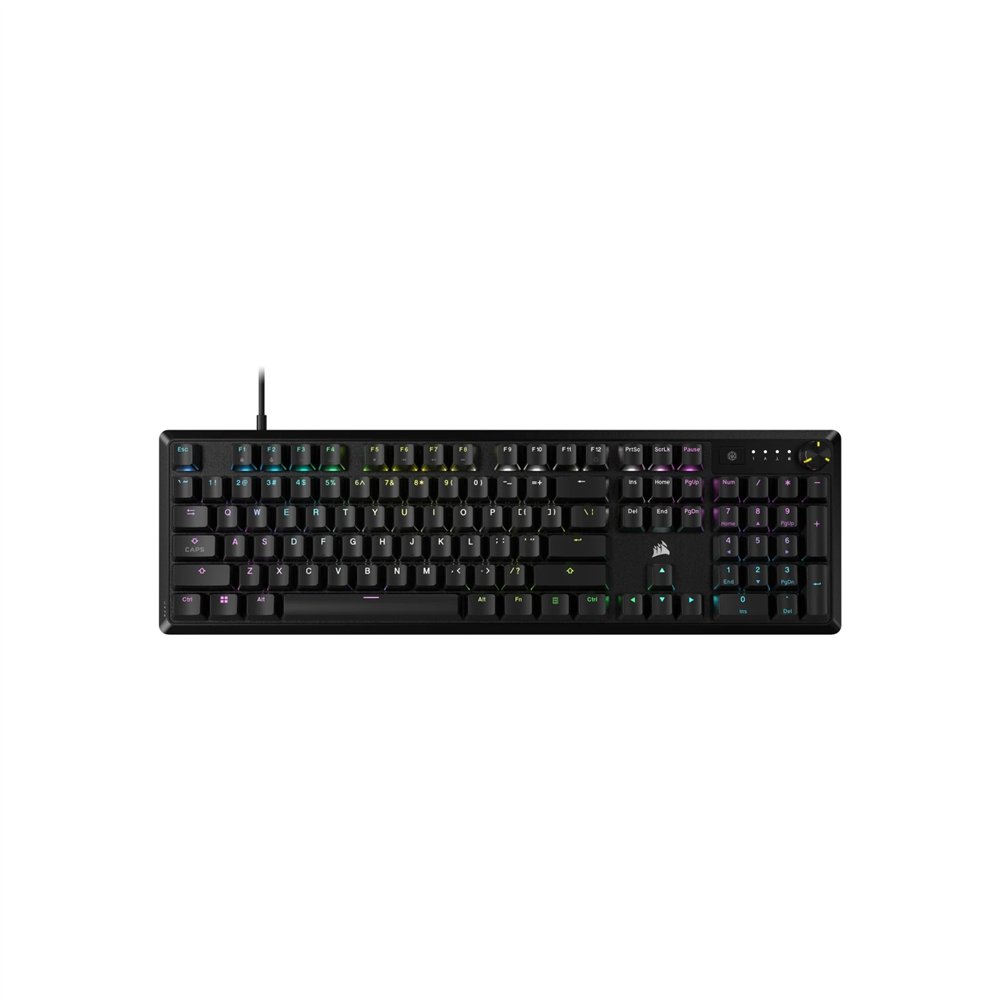 corsair k70 teclado juego usb negro