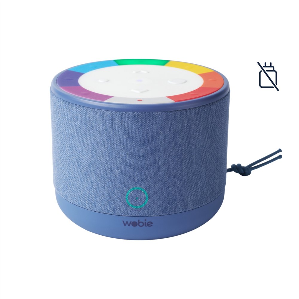 wobie box blue sistema de altavoz portátil 2.1 azul