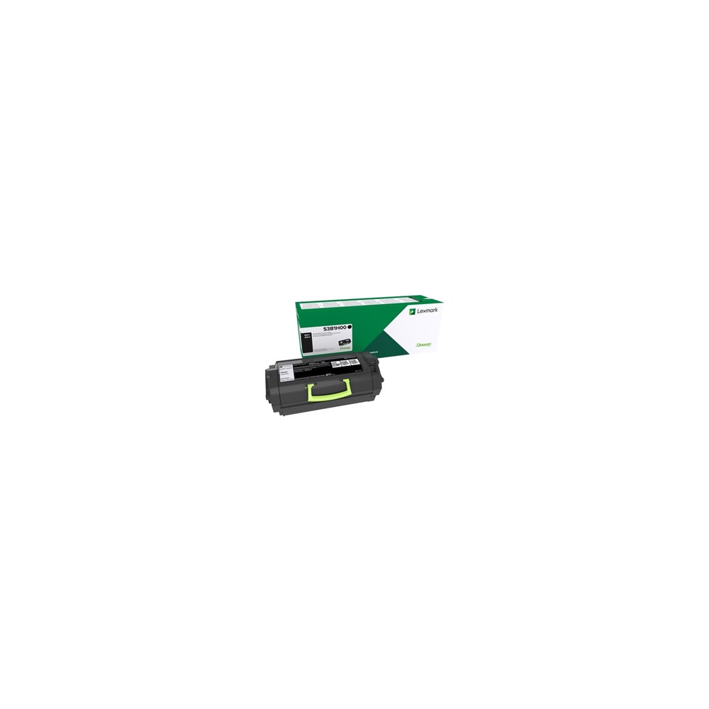 lexmark 53b2h00 cartucho de tóner 1 pieza(s) original negro