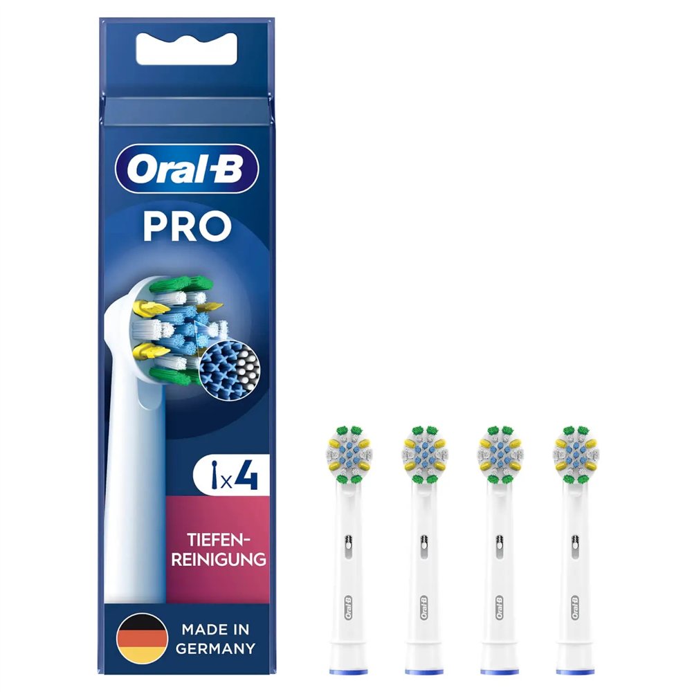 oral-b deep cleaning 4 pieza(s) blanco