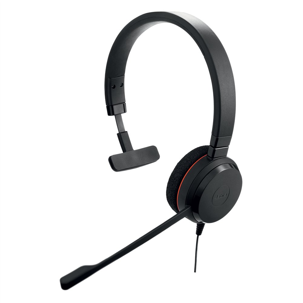 jabra evolve 20 auriculares alámbrico diadema oficina/centro de llamadas usb type-c / usb type-a negro