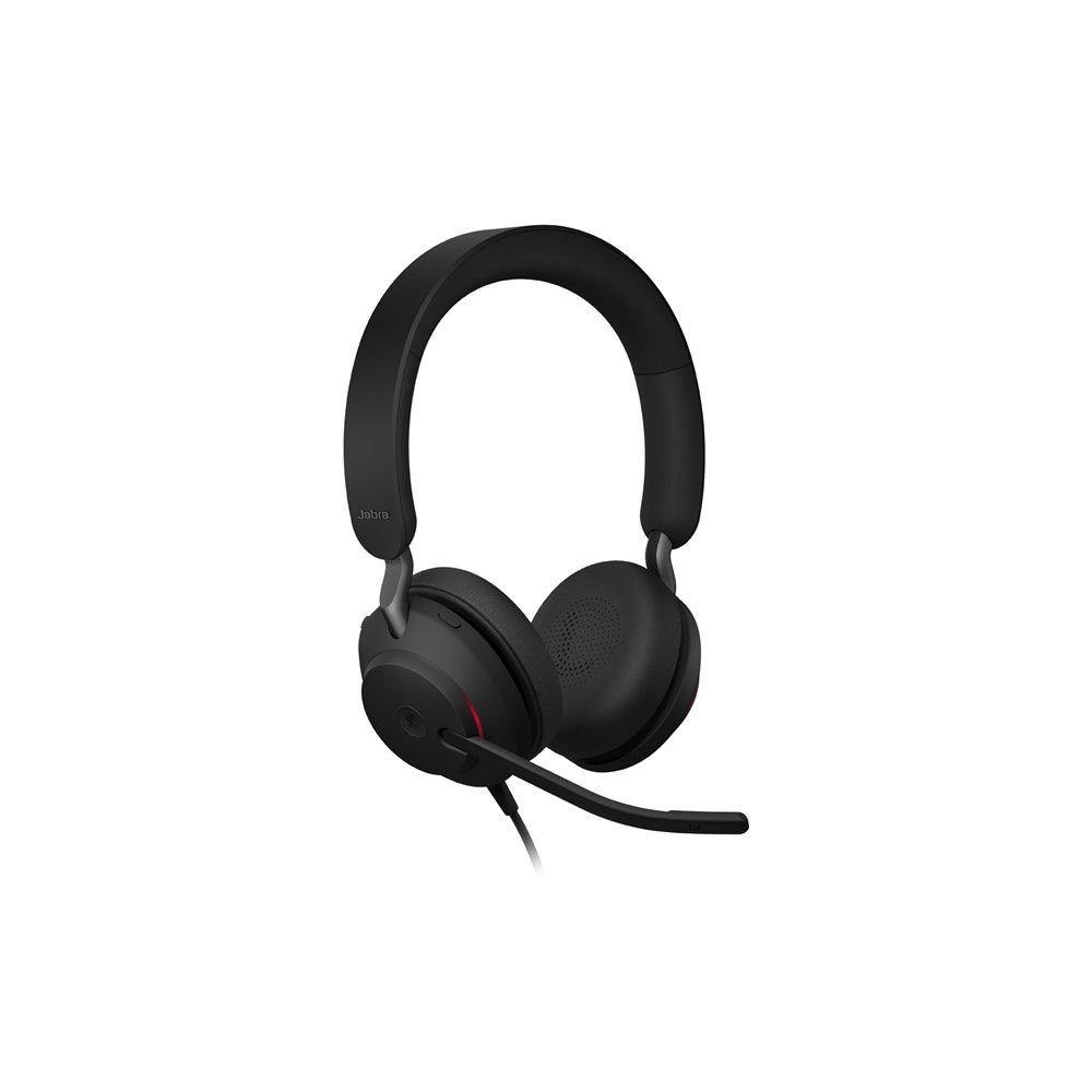 jabra evolve2 40 se auriculares alámbrico diadema llamadas/música usb type-c / usb type-a negro