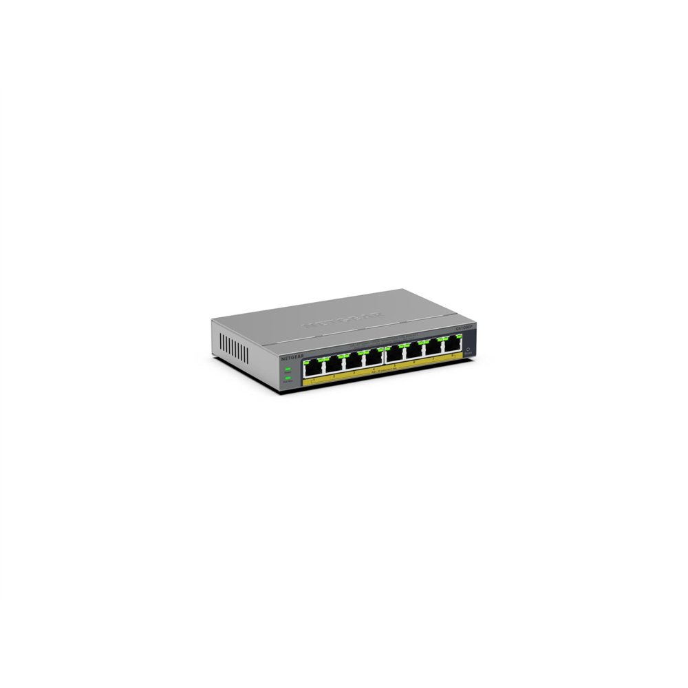netgear gs108ep gestionado l2/l3 gigabit ethernet (10/100/1000) gris