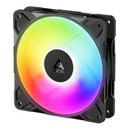 arctic freezer p12 pro reverse a-rgb carcasa del ordenador ventilador 12 cm negro 1 pieza(s)