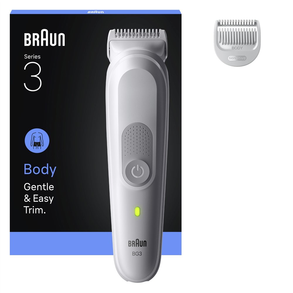 braun series 3 80789709 afeitadora corporal gris claro