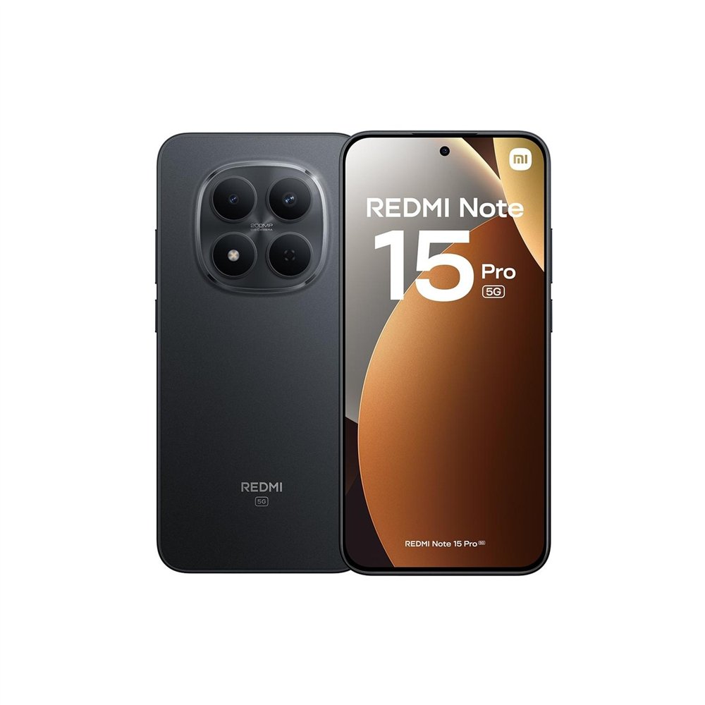 xiaomi redmi note 15 pro 5g 12/512gb negro