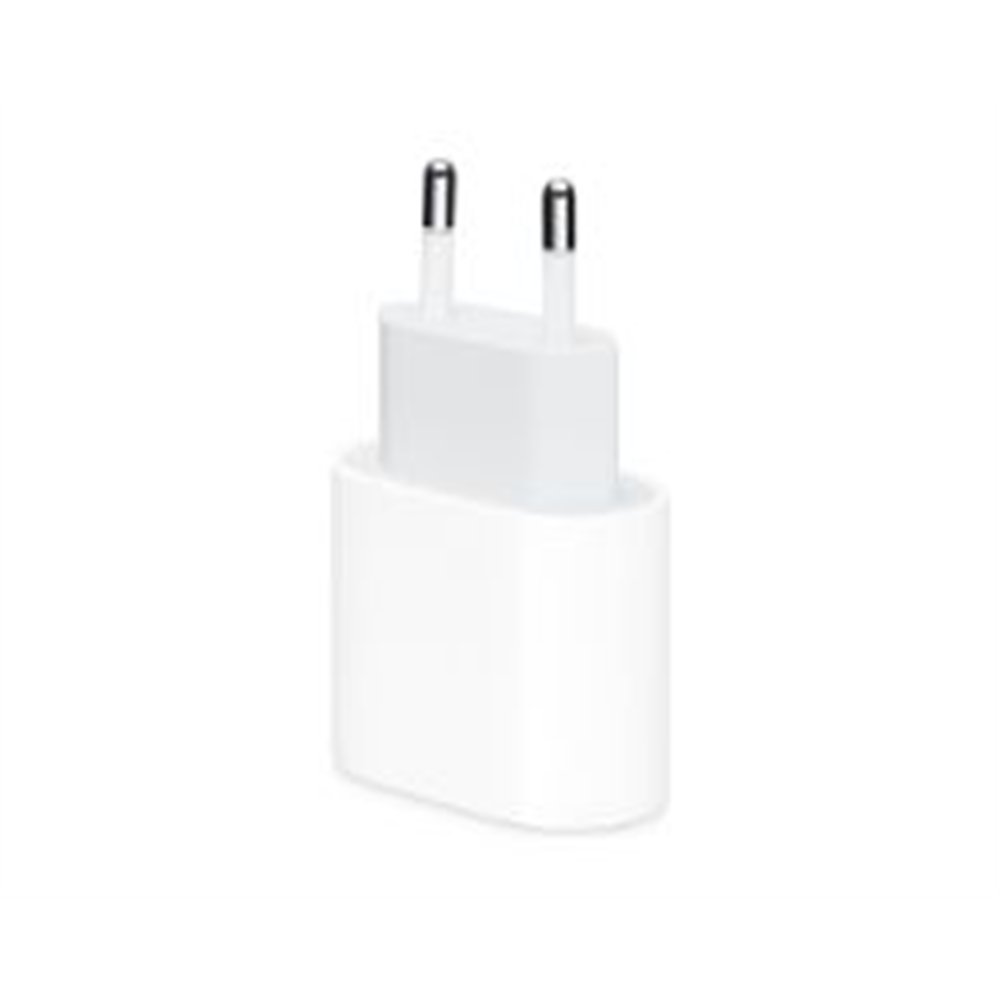 cargador de pared apple 1xusb-c 20w blanco (muvv3zm/a)