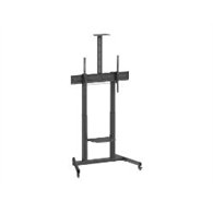 soporte de suelo aisens 60"-100" negro (ft100te-403)