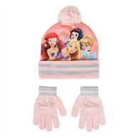 Set gorro y guantes Princesas Disney