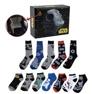 set 12 pares calcetines star wars adulto