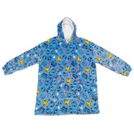 Bata sudadera oversize Pokemon coral infantil