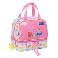 bolsa portameriendas baby pig peppa pig termo