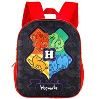 Mochila 3D Hogwarts Harry Potter 31cm