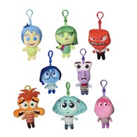 llavero peluche del reves disney pixar surtido