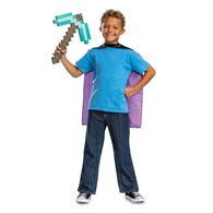 capa + pickaxe minecraft