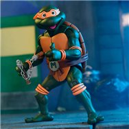 figura ultimate michelangelo vhs cartoon tortugas ninja 18cm