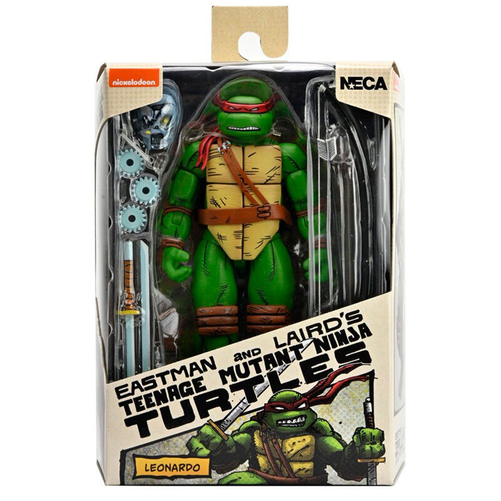 figura leonardo mutant ninja tortugas ninja 18cm