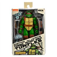 figura michelangelo mutant ninja tortugas ninja 18cm