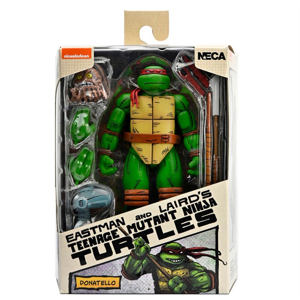 figura donatello mutant ninja tortugas ninja 18cm