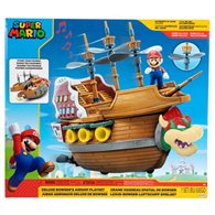 Playset Deluxe Aeronave Bowser Super Mario Nintendo