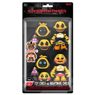 Blister 2 figuras Snaps! Five Nights at Freddys Toy Chica and Nightmare Chica