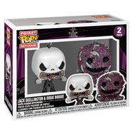 Blister 2 llaveros Pocket POP Disney Pesadilla Antes de Navidad Jack & Oogie Boogie