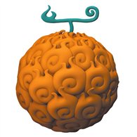 figura hucha flame-flamen fruit one piece 8cm